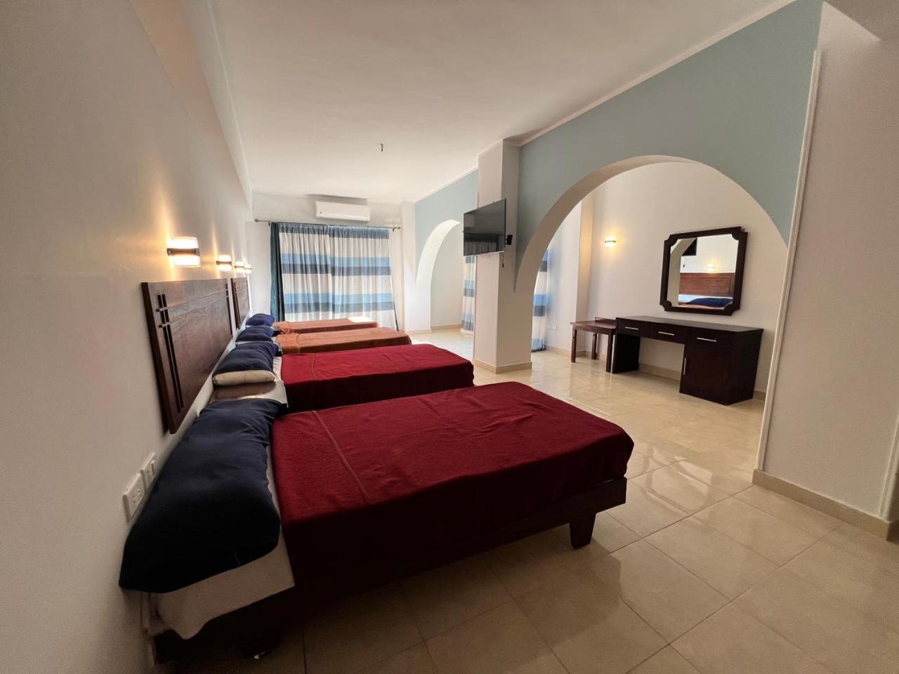 Red Sea Apartment Hotel ฮูร์กาดา ภายนอก รูปภาพ