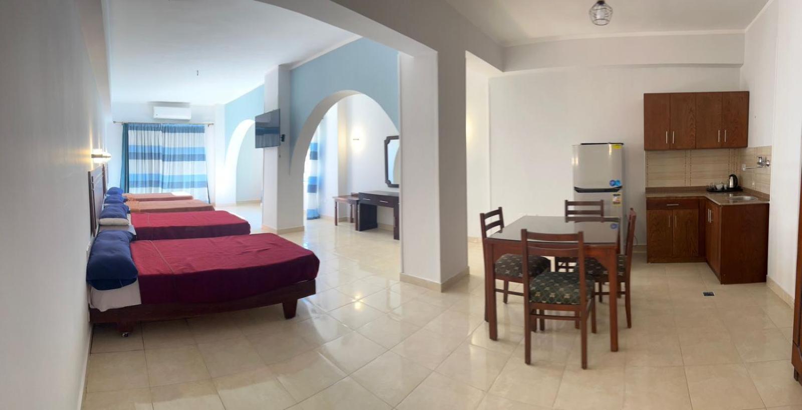 Red Sea Apartment Hotel ฮูร์กาดา ภายนอก รูปภาพ