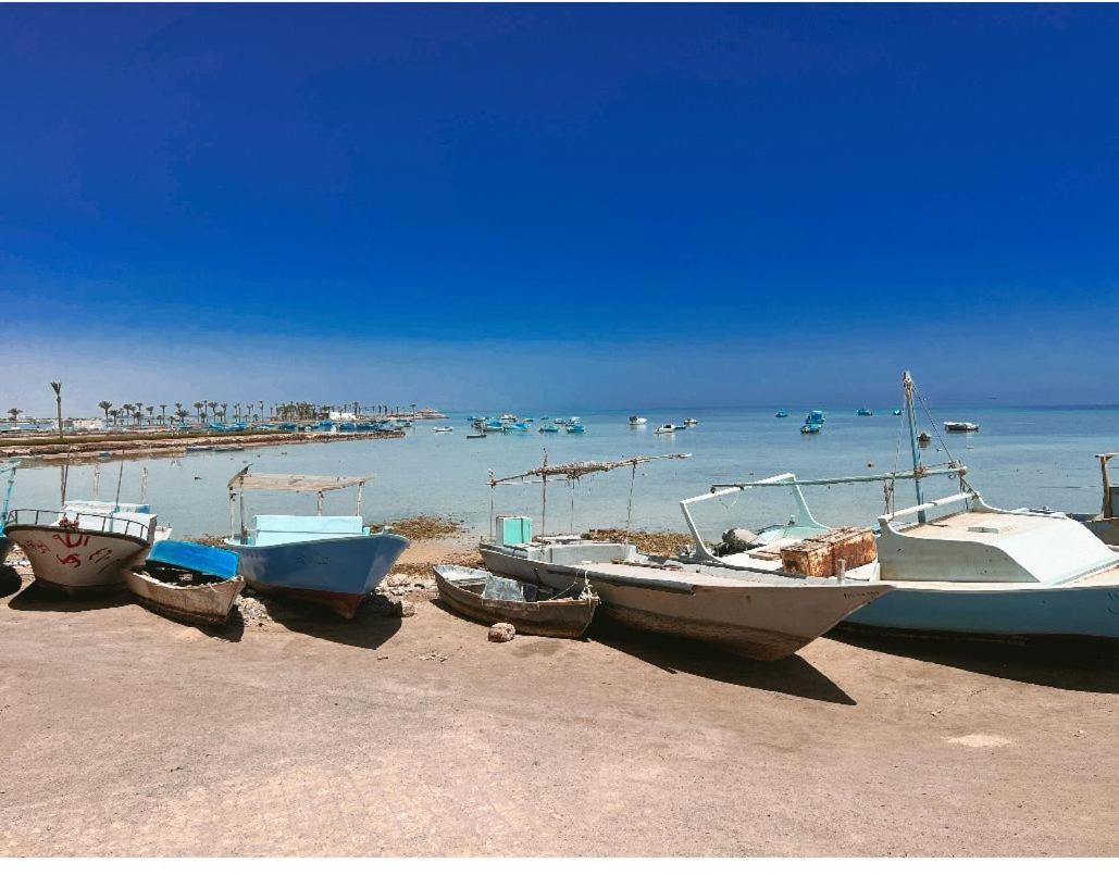 Red Sea Apartment Hotel ฮูร์กาดา ภายนอก รูปภาพ