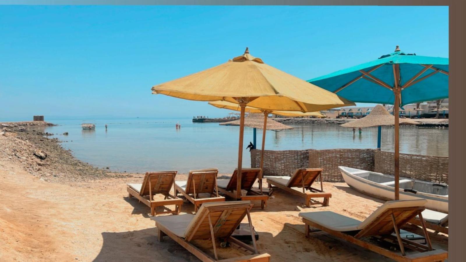 Red Sea Apartment Hotel ฮูร์กาดา ภายนอก รูปภาพ